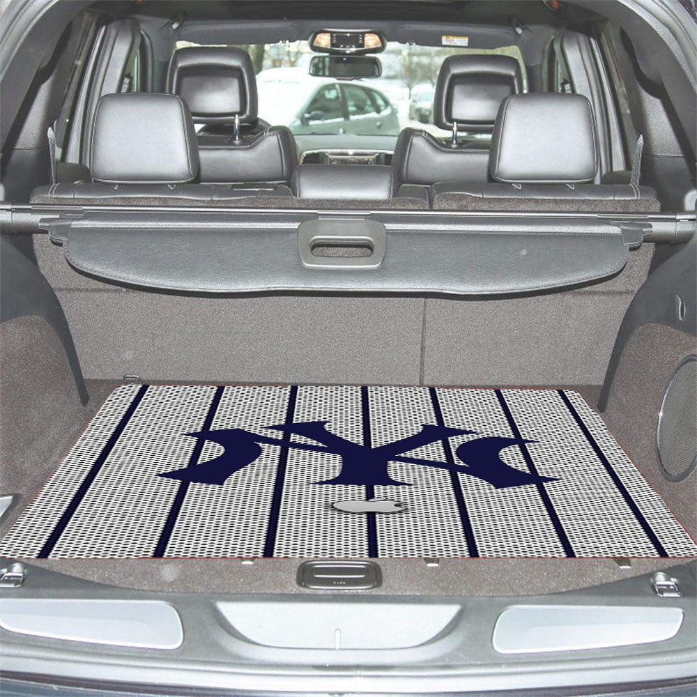 Yankees Newyork Apple Style Car Trunk Mat Non Slip