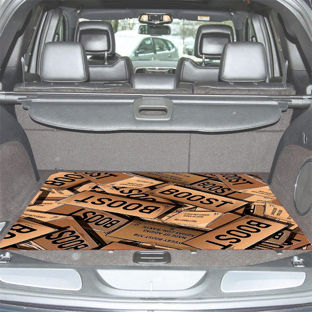 Yeezy Boost 700 Box Pattern Car Trunk Mat Non Slip