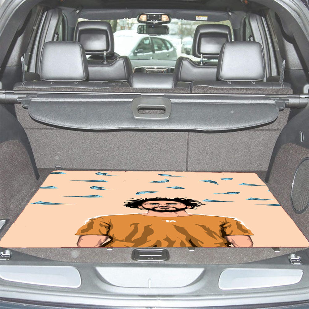 Yeezy Dollar Car Trunk Mat Non Slip