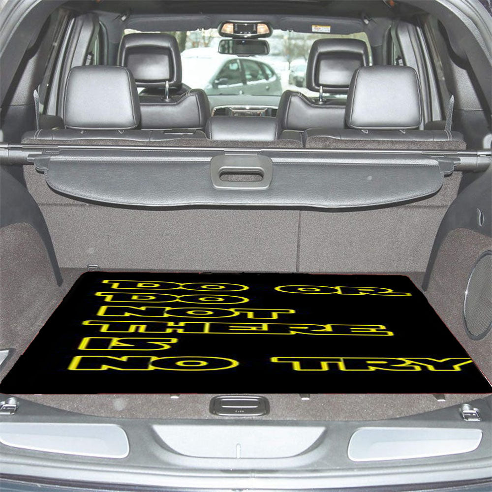 Yoda Quote Star Wars Car Trunk Mat Non Slip