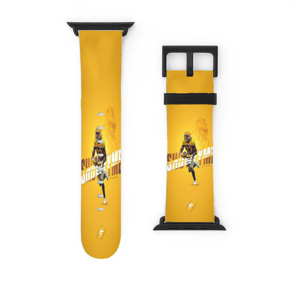 Aaron Jones Green Bay Nfl Apple Watch Band 38Mm - 44Mm