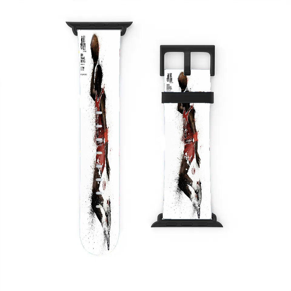 Adc Hem Buls Jordan Apple Watch Band 38Mm - 44Mm
