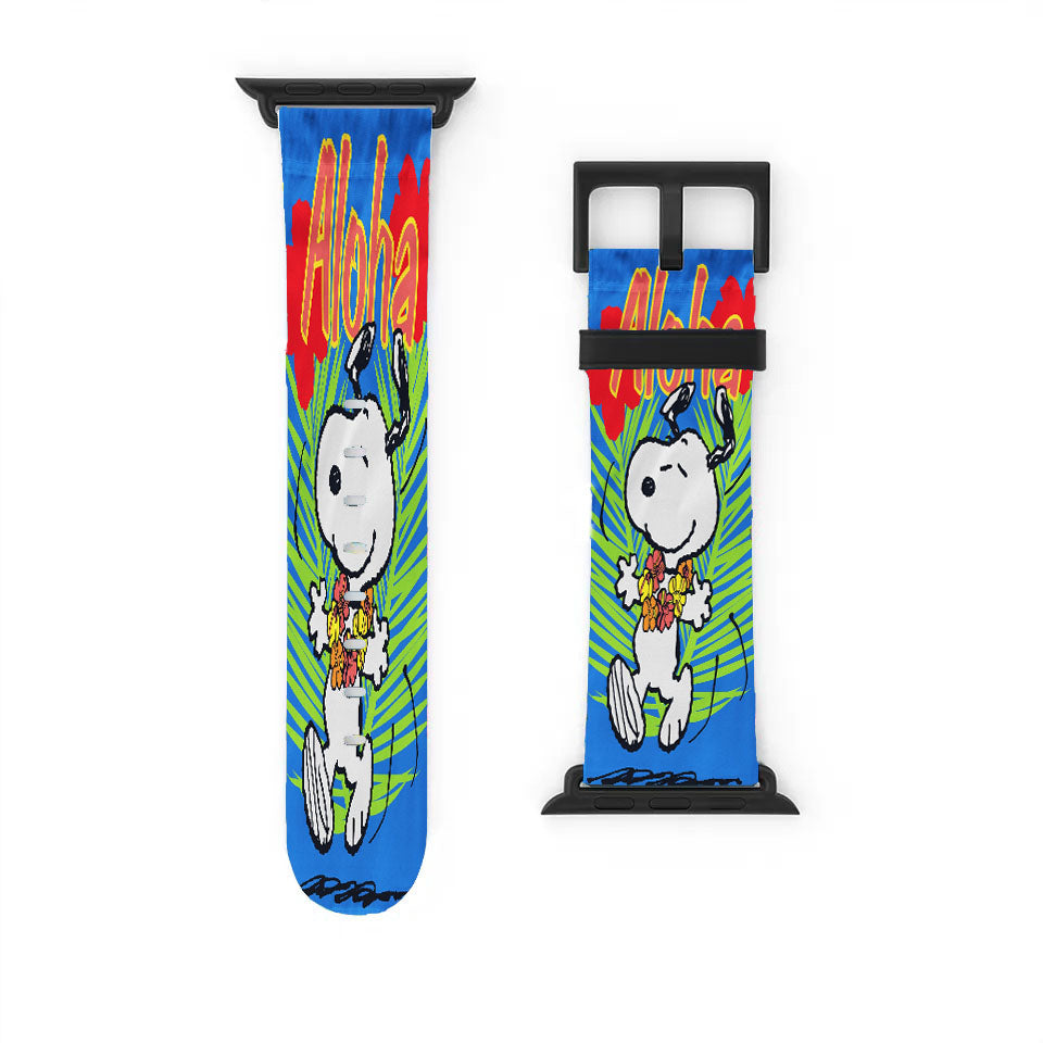 Aloha Snoopy Summer Apple Watch Band 38Mm - 44Mm
