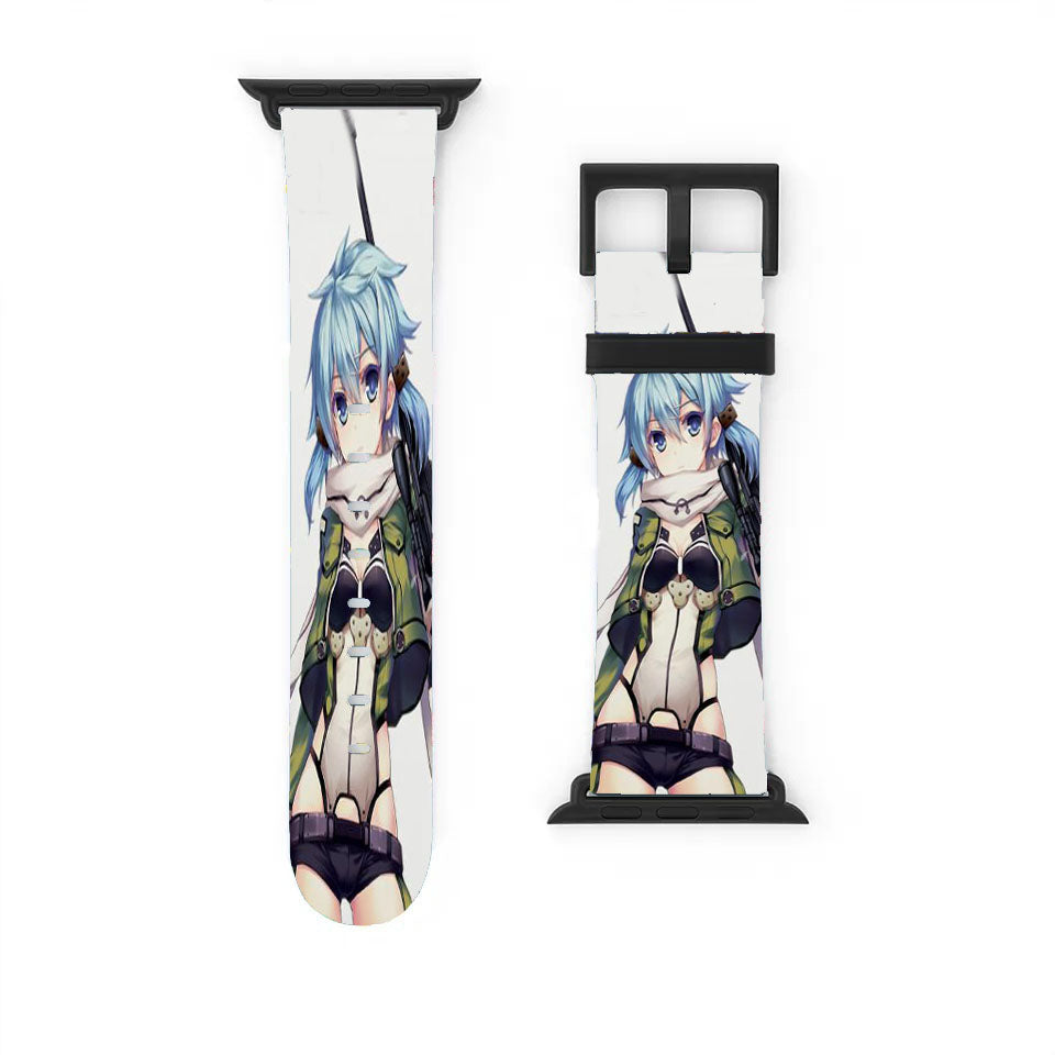 Anime Sword Art Online Ii Sinon Apple Watch Band 38Mm - 44Mm