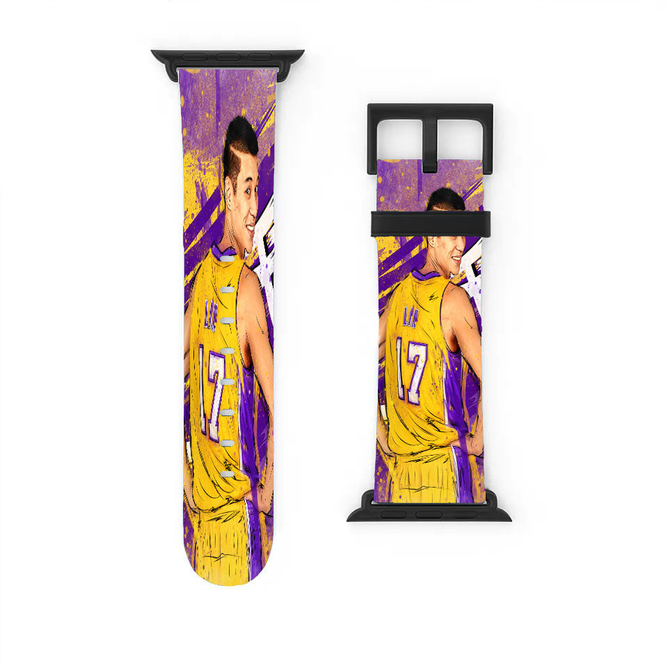 Asia Player Nba Lakers Jeremy Lin Apple Watch Band 38Mm - 44Mm