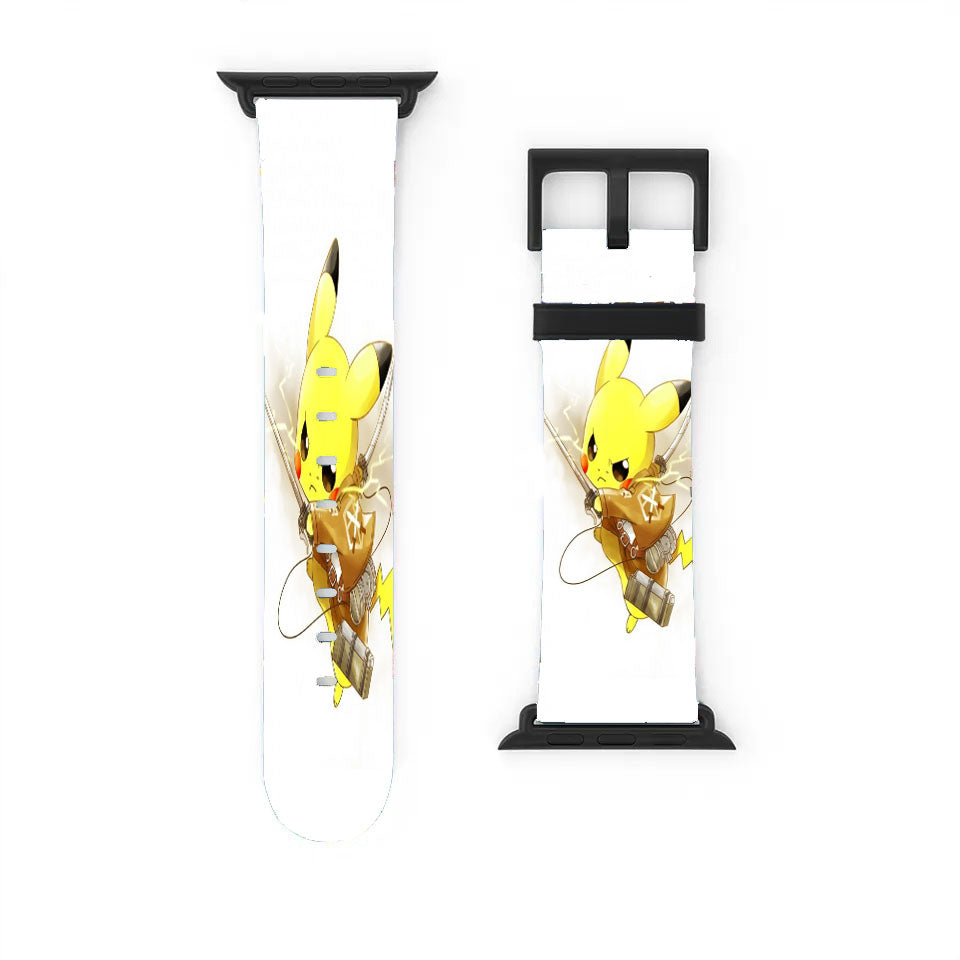 Attack On Titan Pokemon Apple Watch Band 38Mm - 44Mm