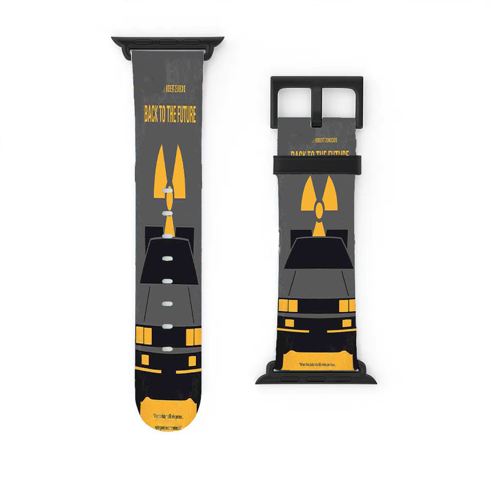 Back To The Future Minimal Movie Poster  Apple Watch Band 38Mm - 44Mm