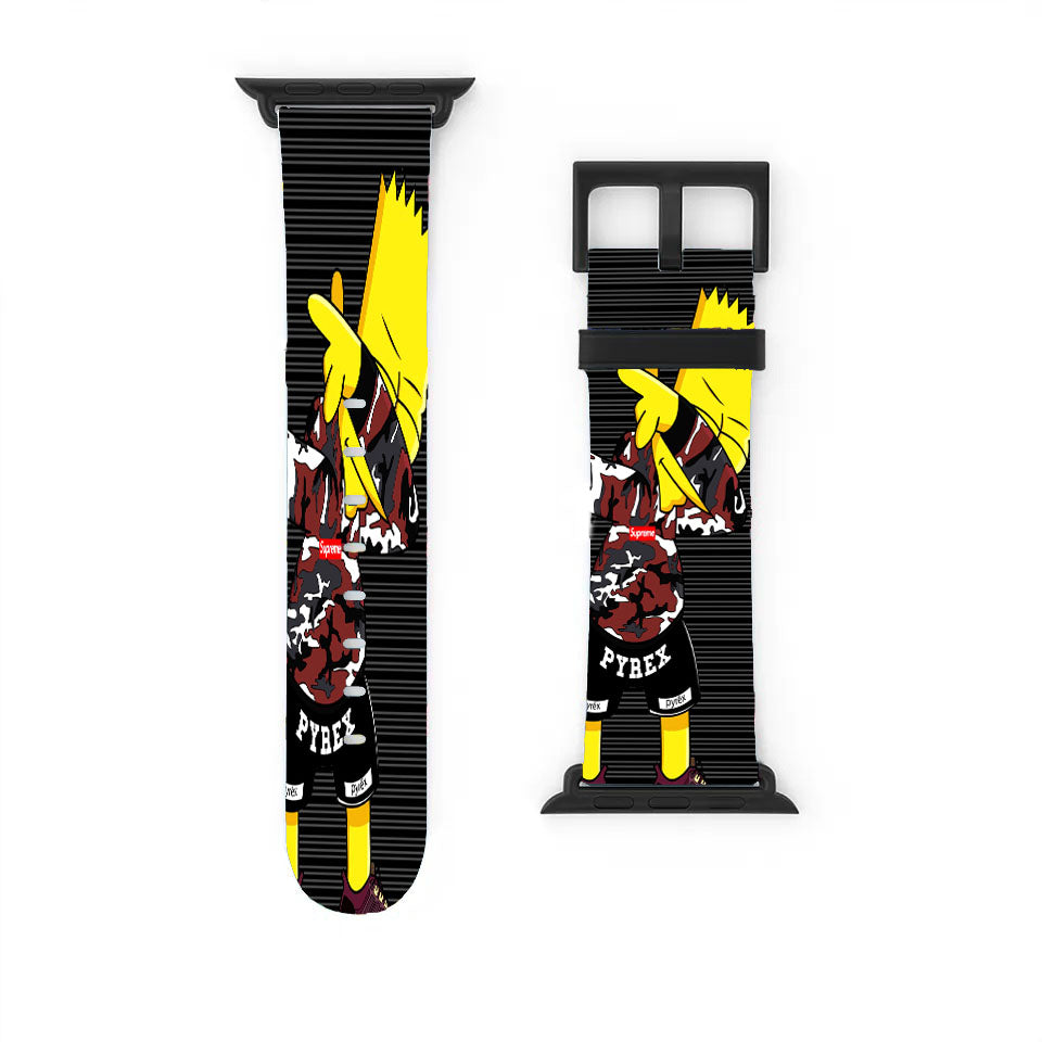 Bart Simpson Dab Supreme Apple Watch Band 38Mm - 44Mm