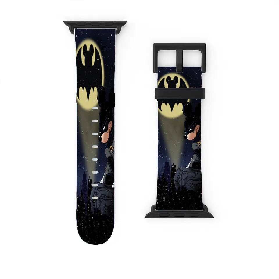Batman Disney Mickey Mouse Apple Watch Band 38Mm - 44Mm