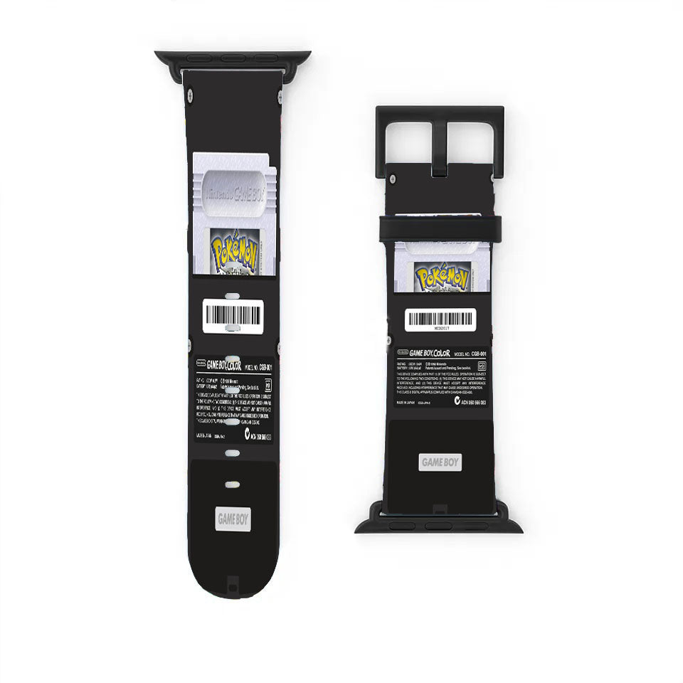 Black Gameboy Pokemon Console Apple Watch Band 38Mm - 44Mm