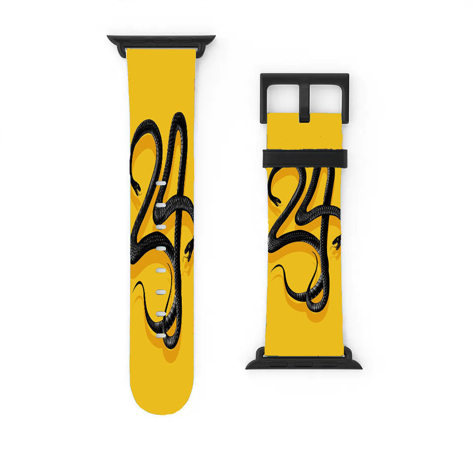 Black Mamba Kobe Bryant Logo Snake Apple Watch Band 38Mm - 44Mm