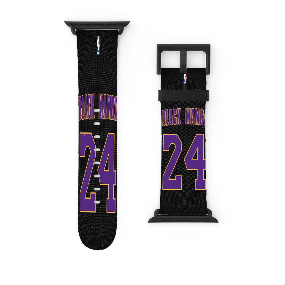 Black Mamba Kobe Real Black Apple Watch Band 38Mm - 44Mm