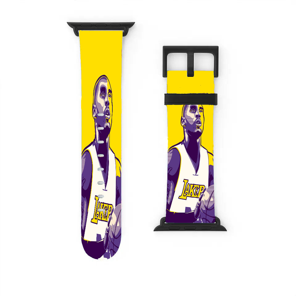 Black Mamba Lakers Kobe Bryant Nba Apple Watch Band 38Mm - 44Mm