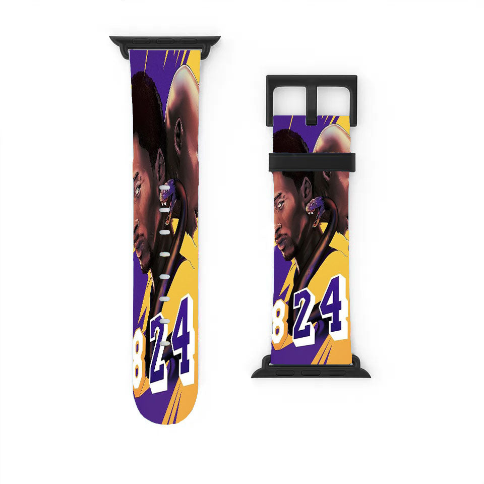 Black Mamba Legend Kobe Bryant Apple Watch Band 38Mm - 44Mm