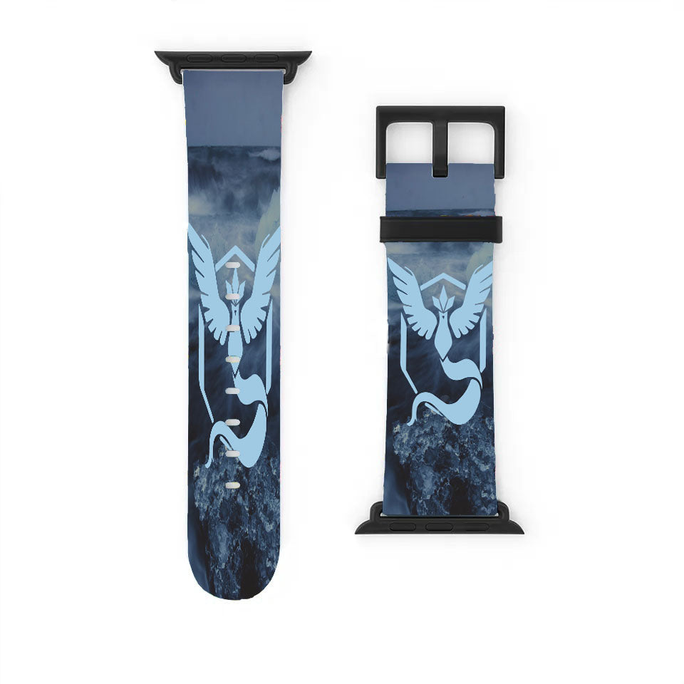 Blue Mystic Logo Pokemon Apple Watch Band 38Mm - 44Mm