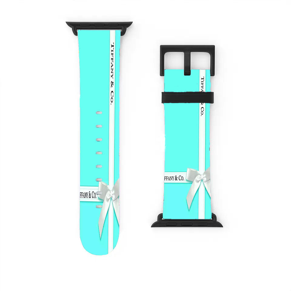 Blue Tiffany And Co Box Apple Watch Band 38Mm - 44Mm