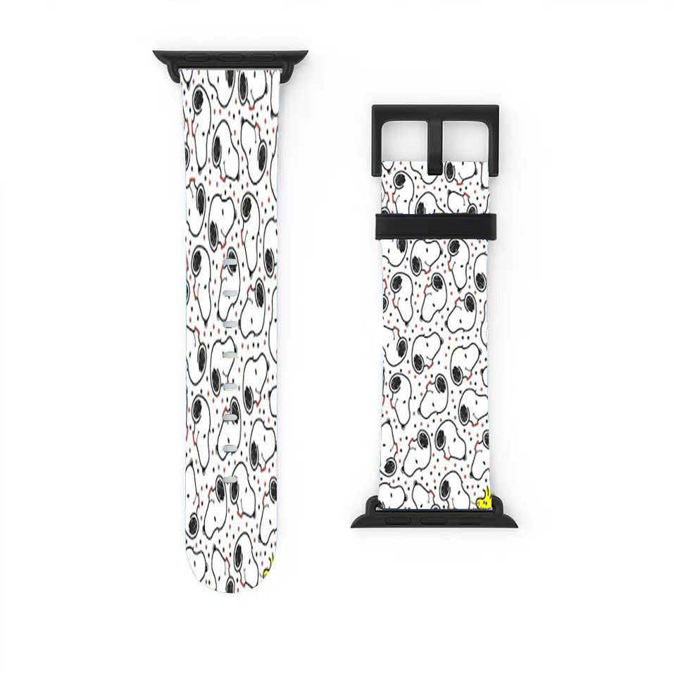 Charlie Brown Snoopy Cartoon Apple Watch Band 38Mm - 44Mm