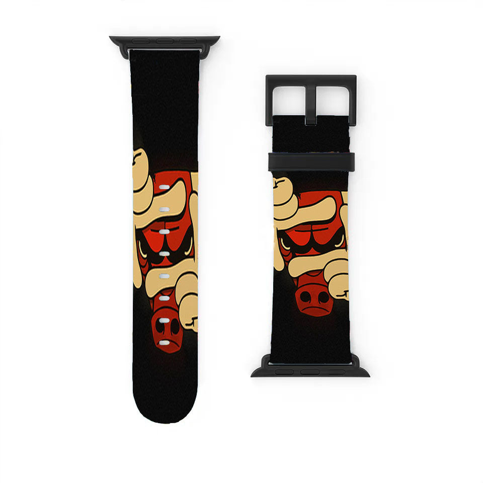 Chicago Bulls Mickey Apple Watch Band 38Mm - 44Mm