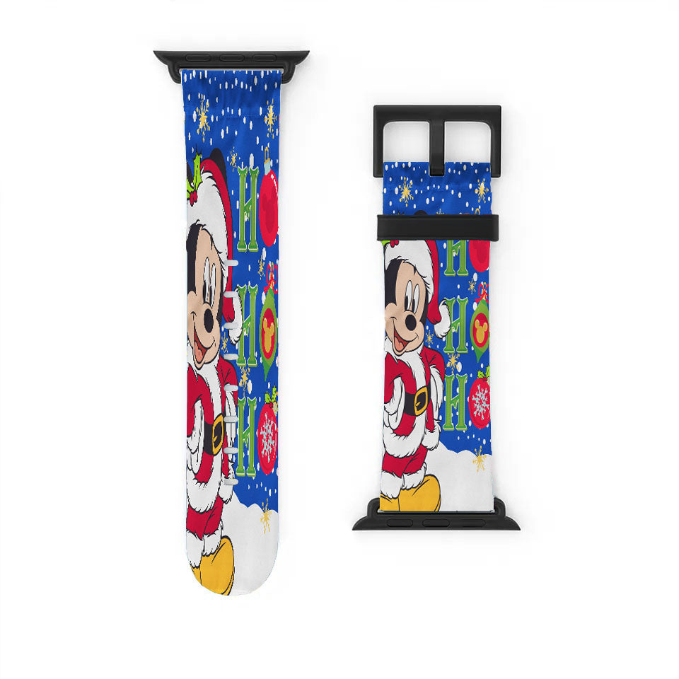 Christmas Disney Santa Mickey Apple Watch Band 38Mm - 44Mm