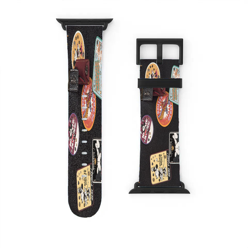 Coach Disney Patch Black Bag Apple Watch Band 38Mm - 44Mm