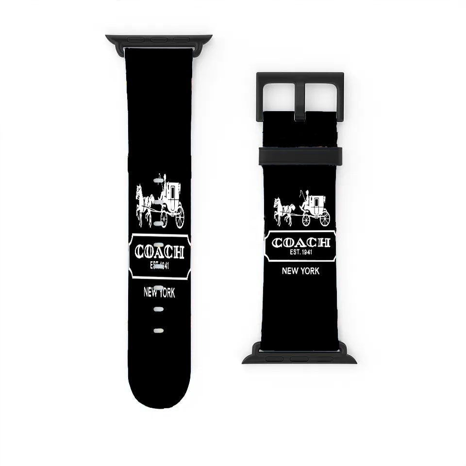 Coach Logo Apple Watch Band 38Mm - 44Mm