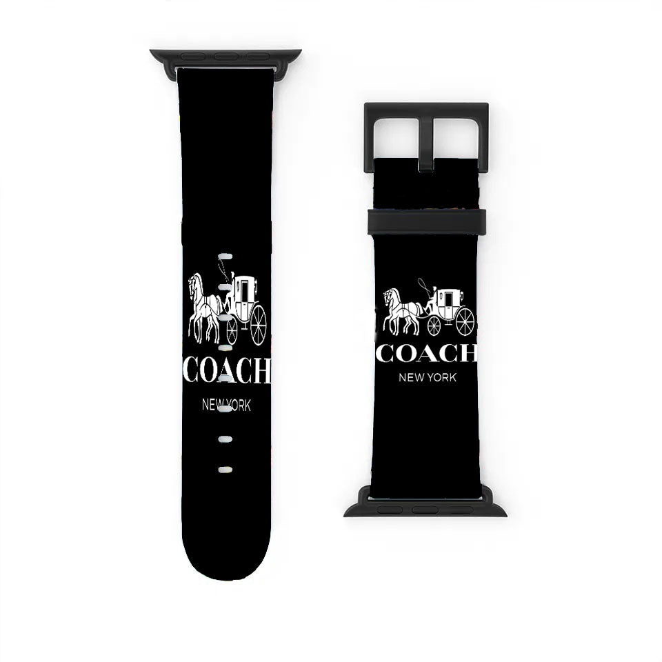 Coach Logo 2 Apple Watch Band 38Mm - 44Mm