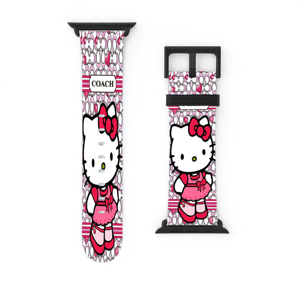 Coach New York Hello Kitty 2 Apple Watch Band 38Mm - 44Mm