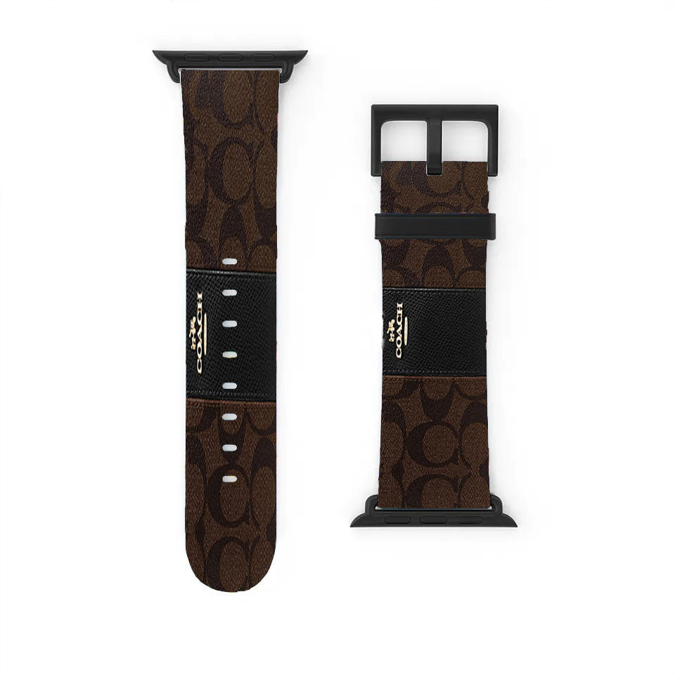 Coach Wallet Pattern Apple Watch Band 38Mm - 44Mm