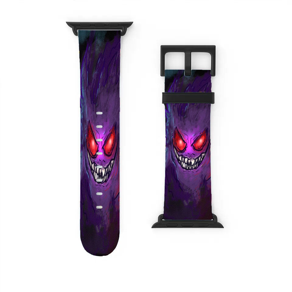 Creepy Face Gengar Pokemon Apple Watch Band 38Mm - 44Mm