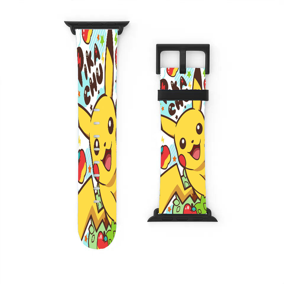 Cute Pikachu Wallpaper Apple Watch Band 38Mm - 44Mm