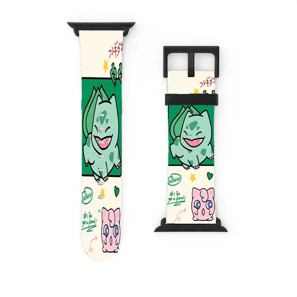 Cute Pokemon Bulbasaur 1 Apple Watch Band 38Mm - 44Mm