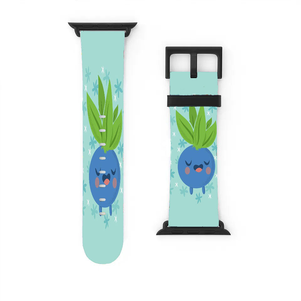 Cute Pokemon Oddish Apple Watch Band 38Mm - 44Mm