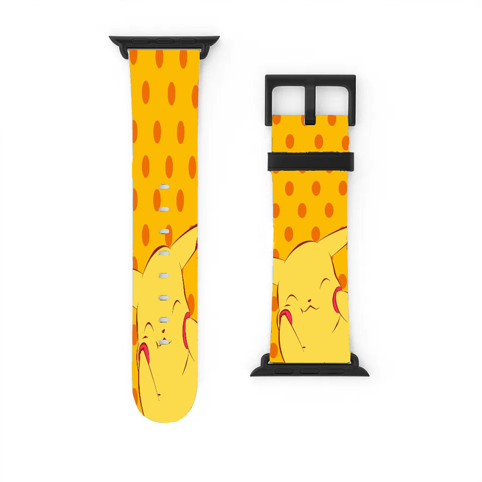 Cute Pokemon Pikachu Dots Wallpapers Apple Watch Band 38Mm - 44Mm