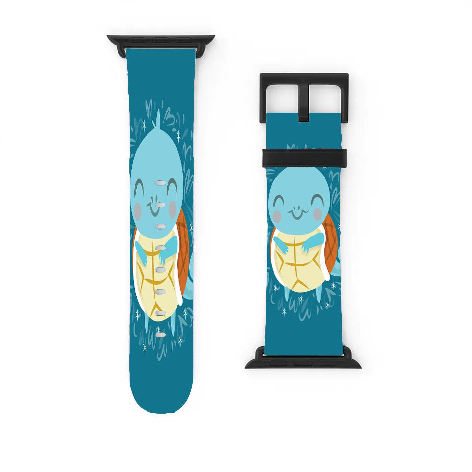 Cute Pokemon Squirtle Apple Watch Band 38Mm - 44Mm