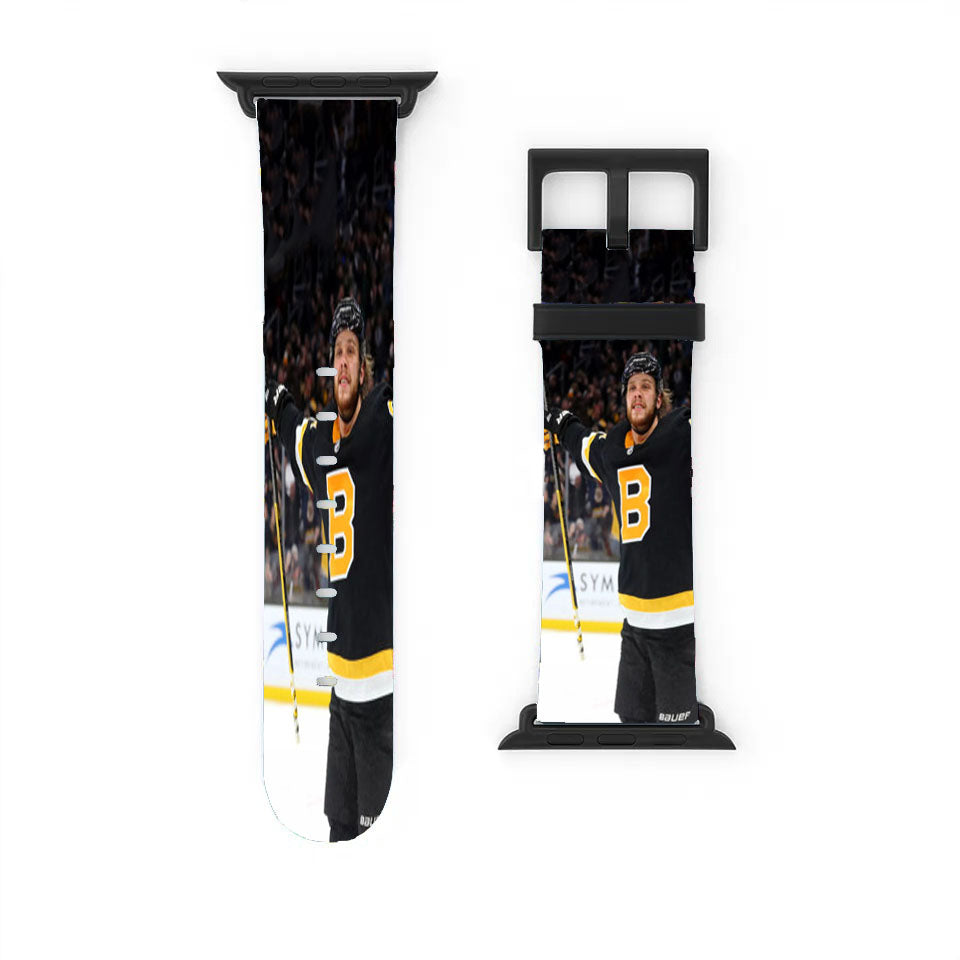 David Pastrnak Boston Bruins Nhl Apple Watch Band 38Mm - 44Mm