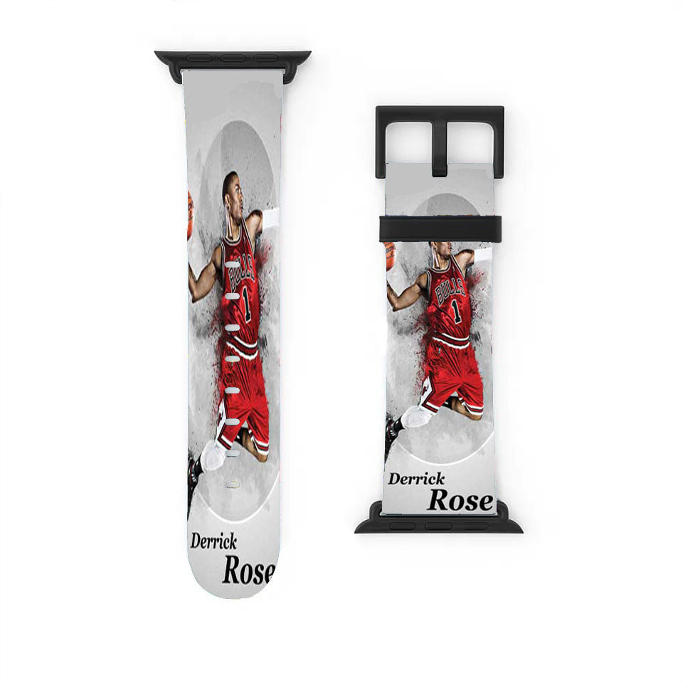 Derrick Rose Grey Circles Apple Watch Band 38Mm - 44Mm