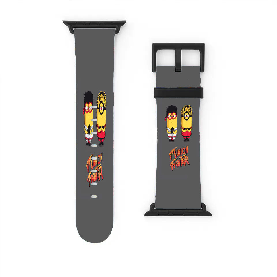 Despicable Me Minions Street Fighter- Apple Watch Band 38Mm - 44Mm