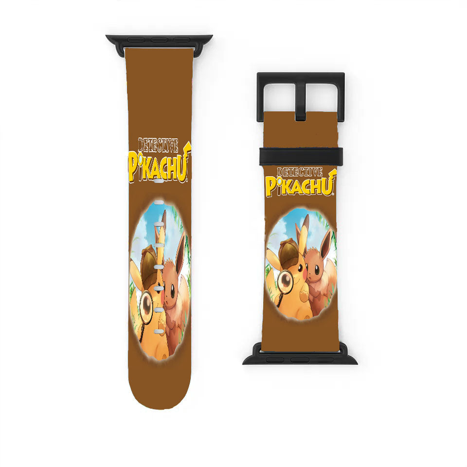 Detective Pikachu Poster Apple Watch Band 38Mm - 44Mm