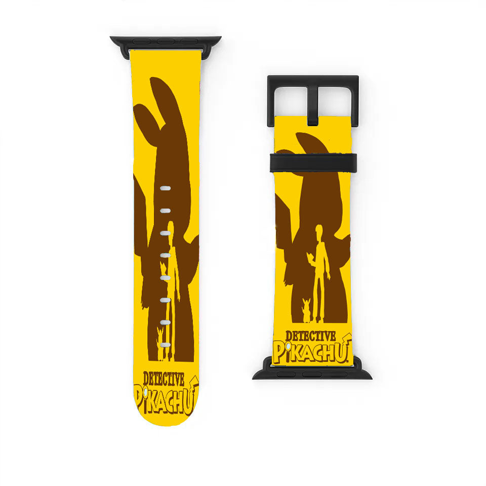 Detevtive Pikachu Wallpaper Apple Watch Band 38Mm - 44Mm