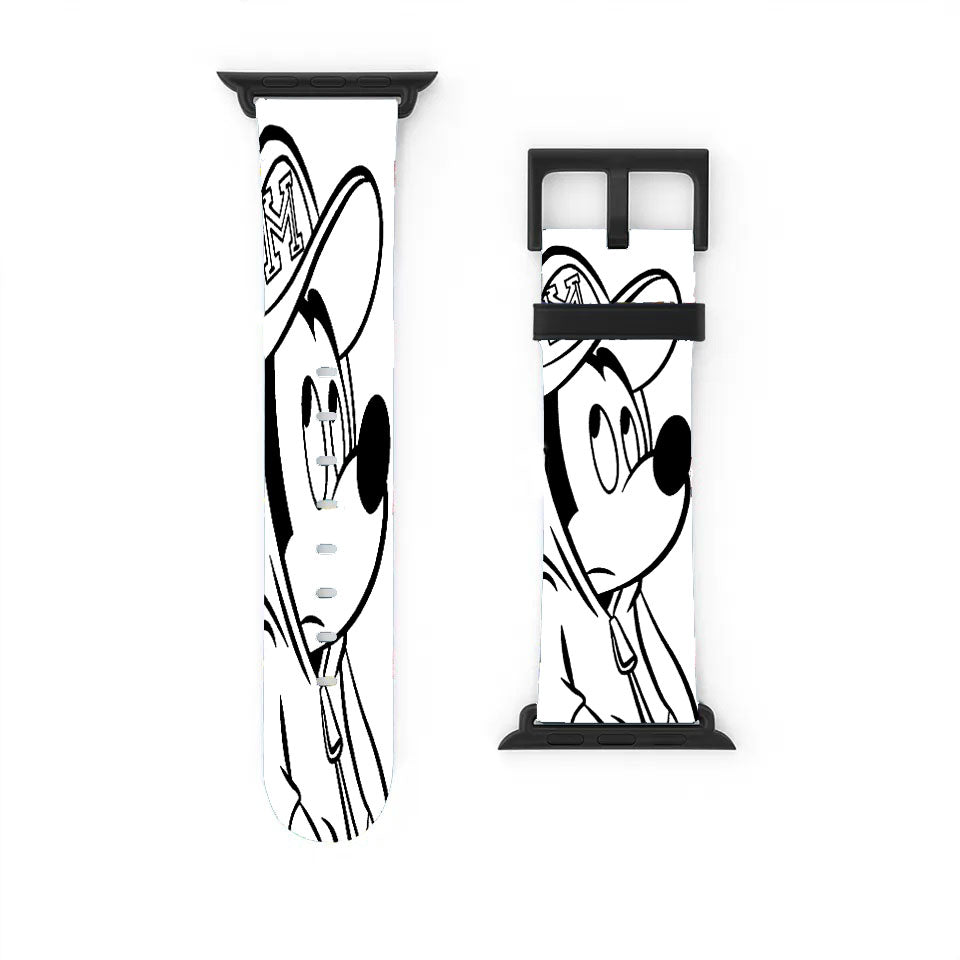 Disney Cartoon Cute Mickey Mouse Swag Apple Watch Band 38Mm - 44Mm