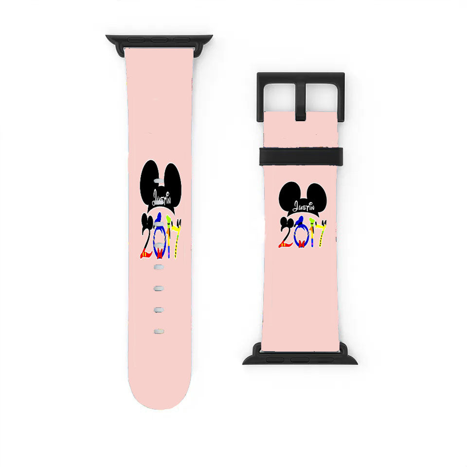 Disney Family Vacation Matching Mickey Mouse Apple Watch Band 38Mm - 44Mm