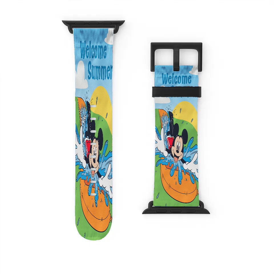 Disney Make A Splash Mickey Apple Watch Band 38Mm - 44Mm