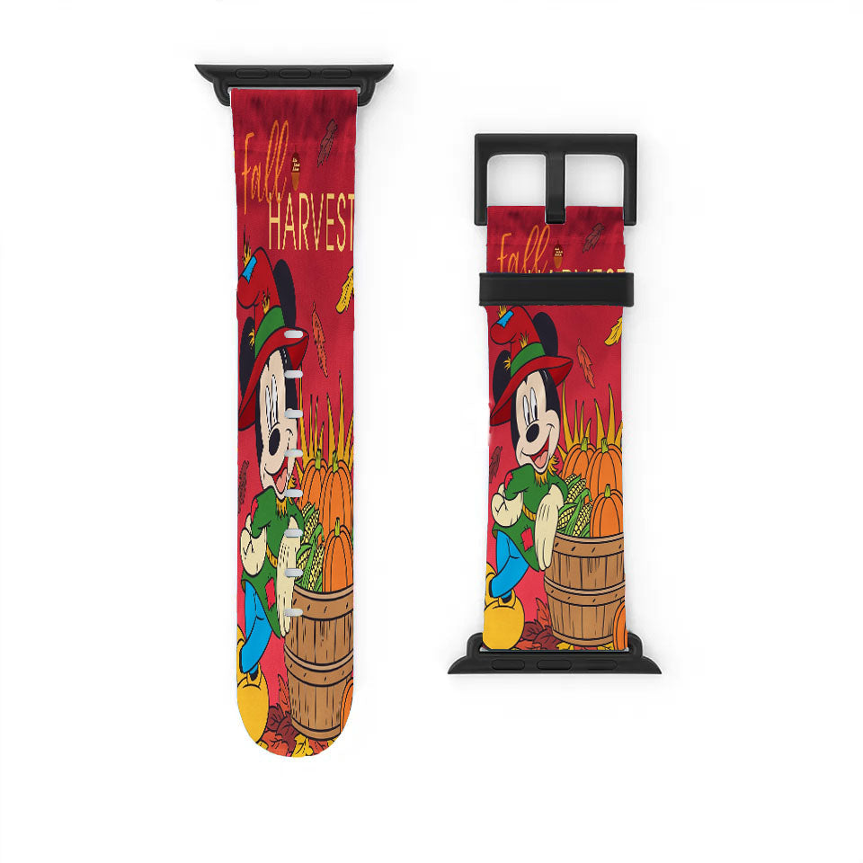 Disney Mickey Harvest Thanksgiving Apple Watch Band 38Mm - 44Mm