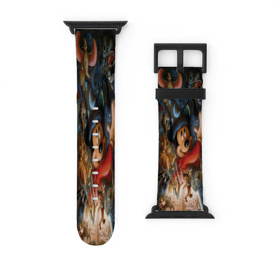 Disney Mickey Mouse And More Character Apple Watch Band 38Mm - 44Mm