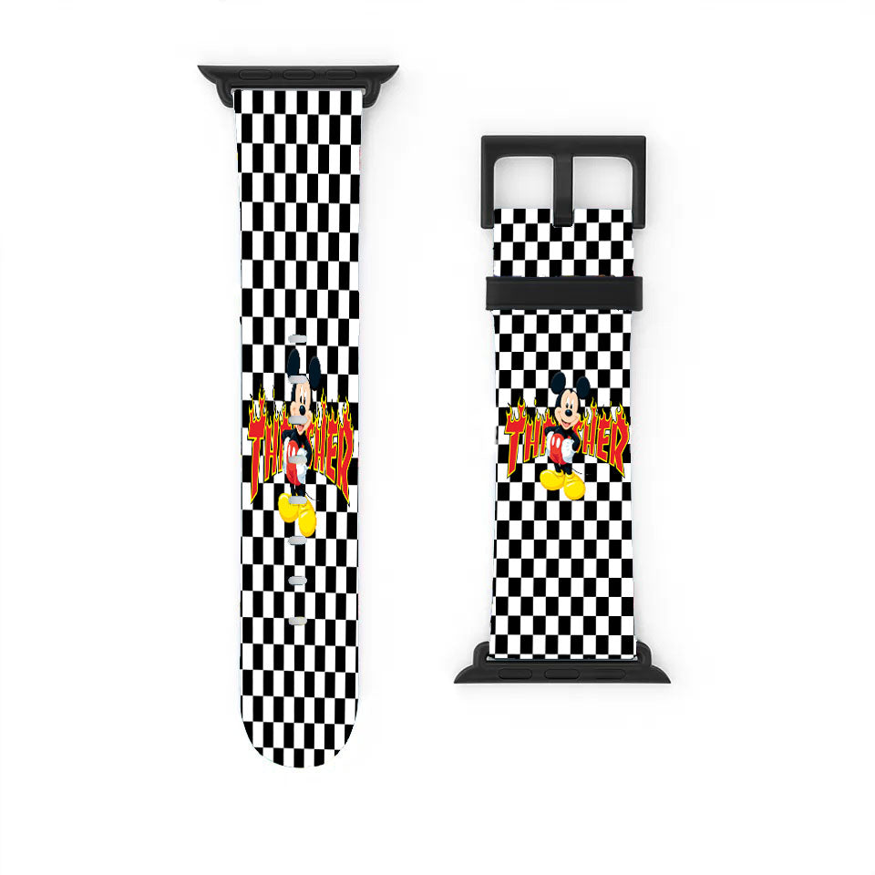 Disney Mickey Mouse Thrasher Apple Watch Band 38Mm - 44Mm