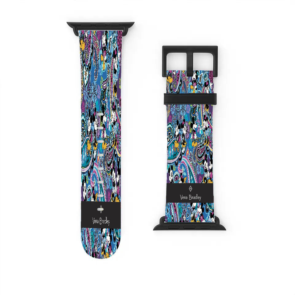 Disney Mickey Mouse Vera Bradley Apple Watch Band 38Mm - 44Mm