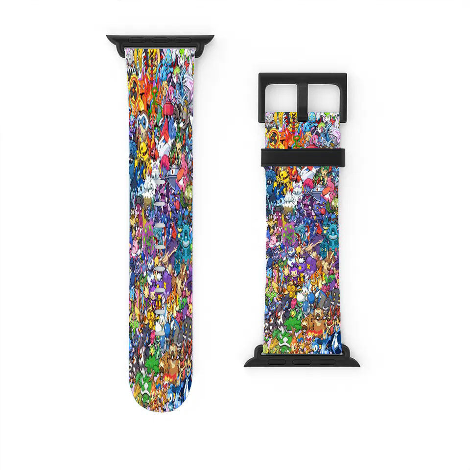 Epic Pokemon Generation 4 Cross Stitch Apple Watch Band 38Mm - 44Mm
