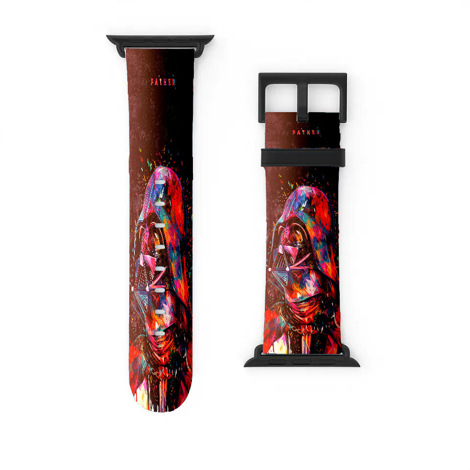 Father Of Star Wars Colorful Apple Watch Band 38Mm - 44Mm
