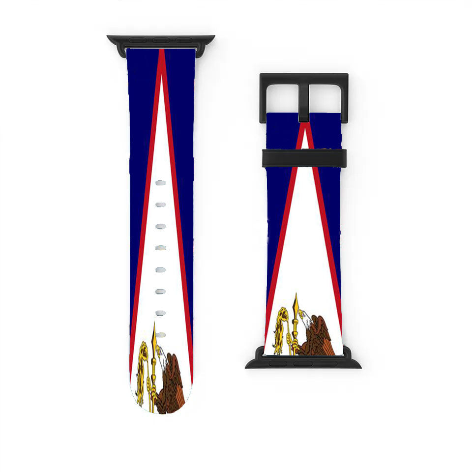 Flag Of American Samoa Apple Watch Band 38Mm - 44Mm