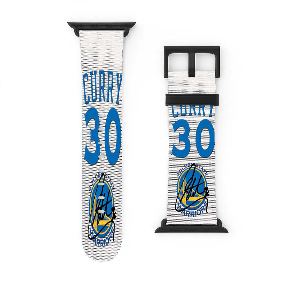 Gsw Stephen Curry Jersey Apple Watch Band 38Mm - 44Mm